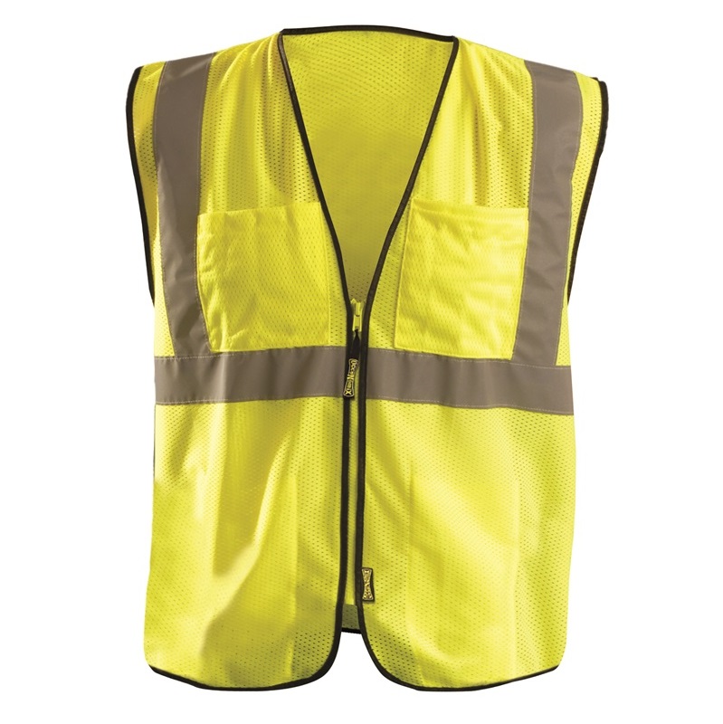 High Visibility Surveyor Mesh Vest in Yellow